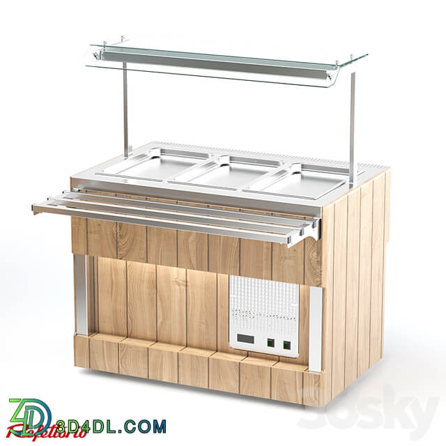 Refrigerating counter (series RC4 P ШС Capital)