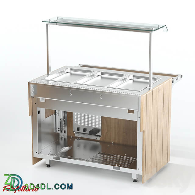 Refrigerating counter (series RC4 P ШС Capital)