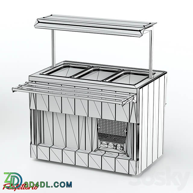 Refrigerating counter (series RC4 P ШС Capital)