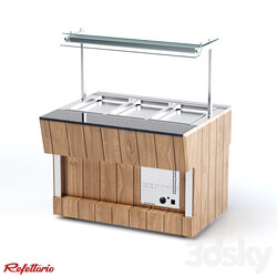 Food warmer for second courses (series RM4 P ШС Capital 