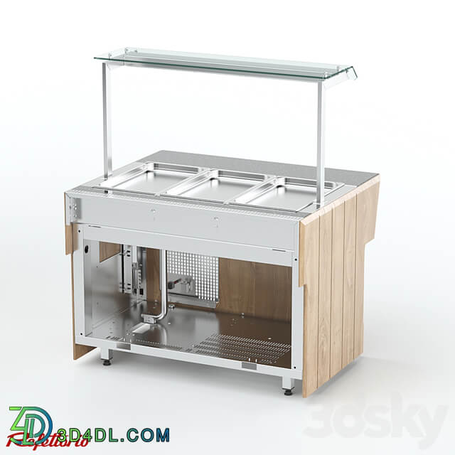 Food warmer for second courses (series RM4 P ШС Capital