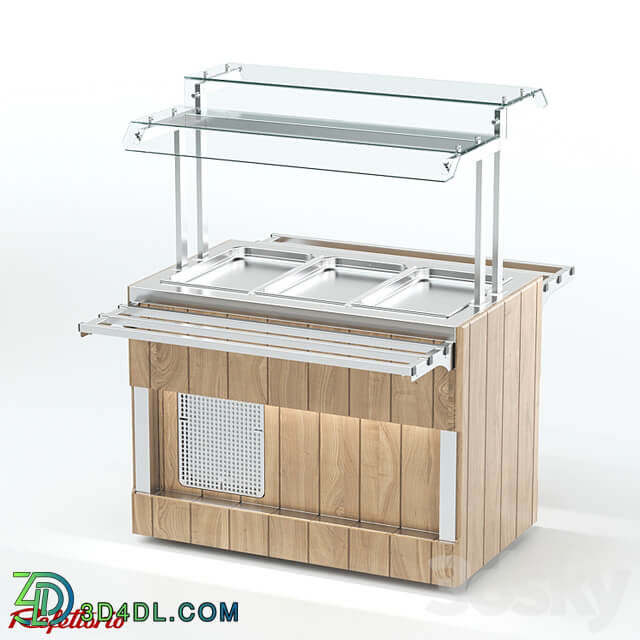 Refrigerated counter (series RC4 ШС Capital)