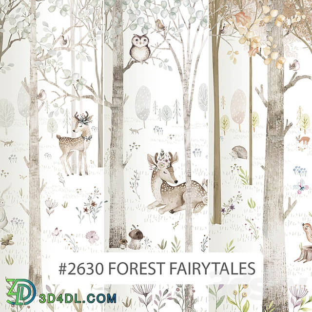 Creativille | wallpapers | 2630 Forest Fairytales