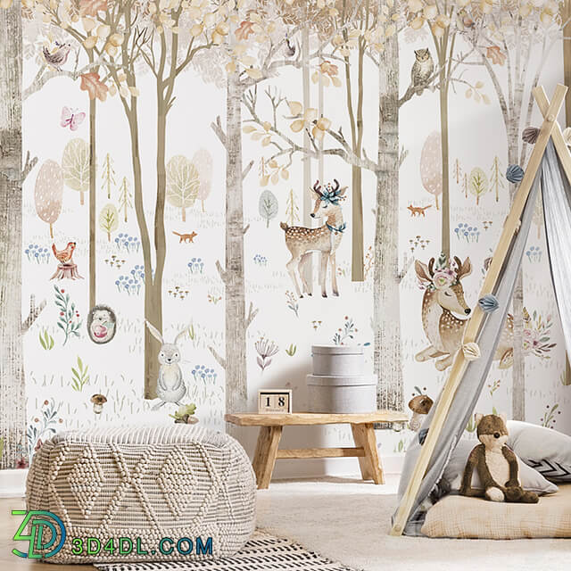 Creativille | wallpapers | 2630 Forest Fairytales