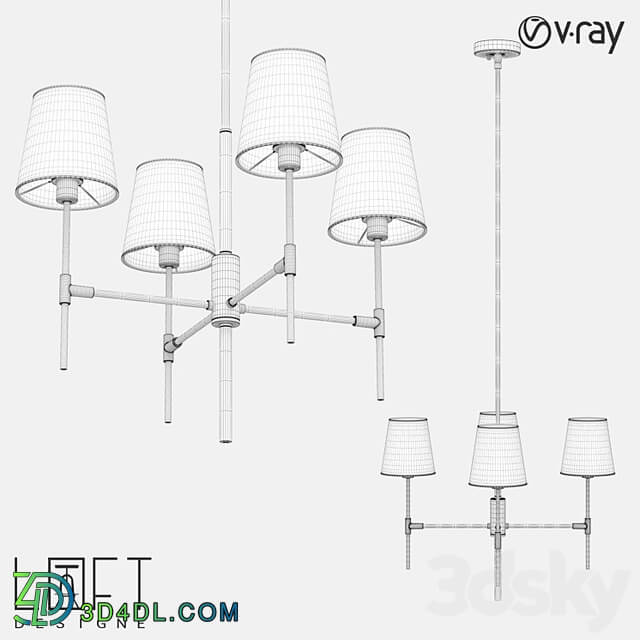 Hanging light LoftDesigne 1040 model