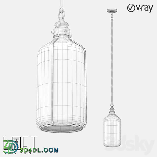 Hanging light LoftDesigne 1045 model