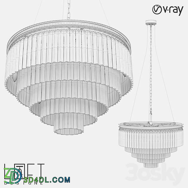 Suspension light LoftDesigne 4649 model