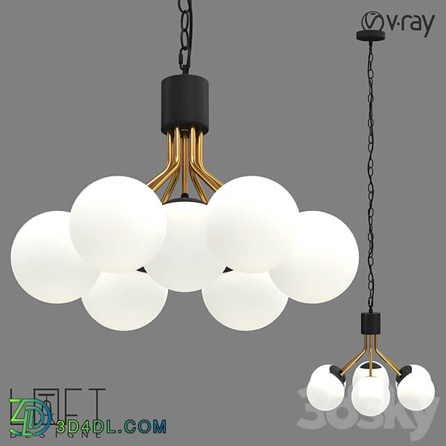 Suspension light LoftDesigne 4777 model