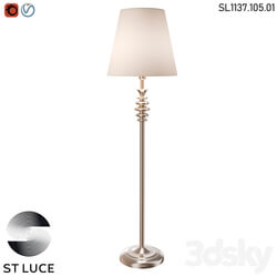 SL1137.105.01 Floor lamp Nickel/White OM 