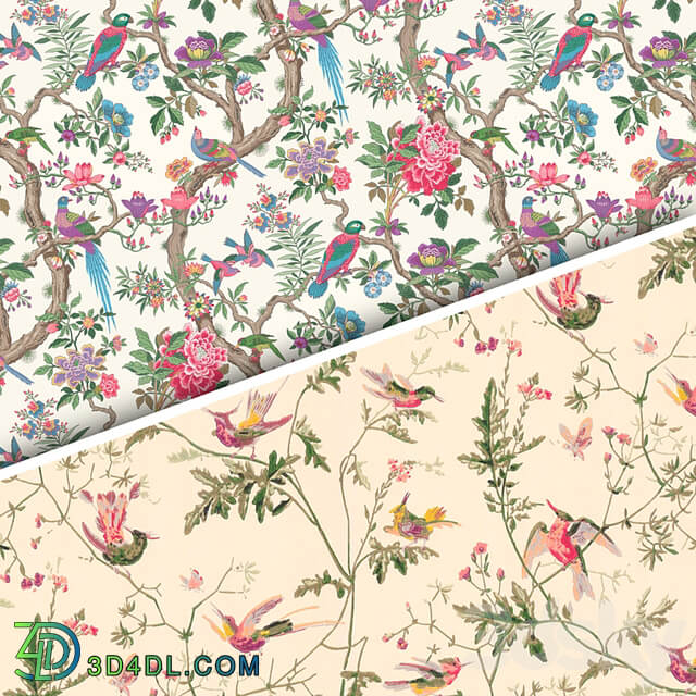 Wallpaper. Collection Chinoiserie