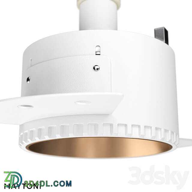 Recessed luminaire Share DL051 01 GU10 RD W; DL051 01 GU10 RD WB; DL051 01 GU10 RD WMG; DL051 01 GU10 RD WS