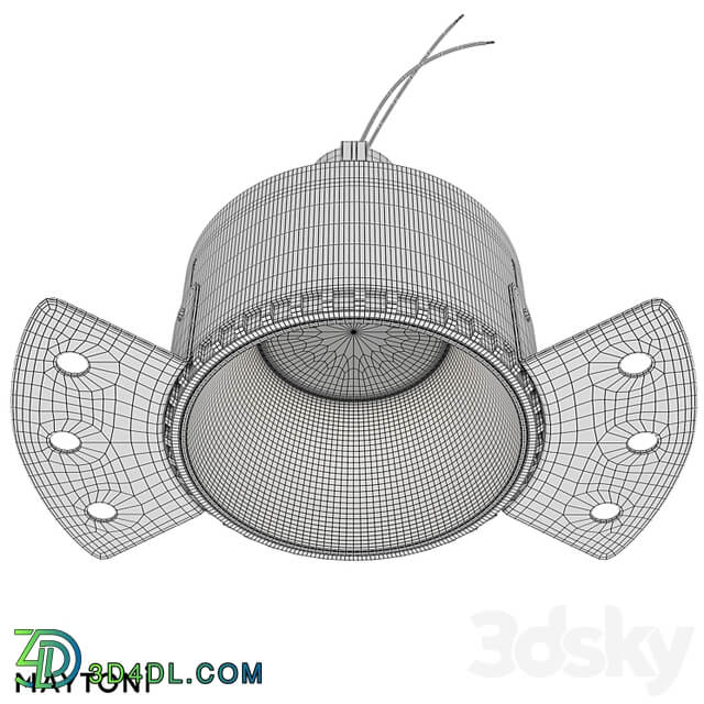 Recessed luminaire Share DL051 01 GU10 RD W; DL051 01 GU10 RD WB; DL051 01 GU10 RD WMG; DL051 01 GU10 RD WS