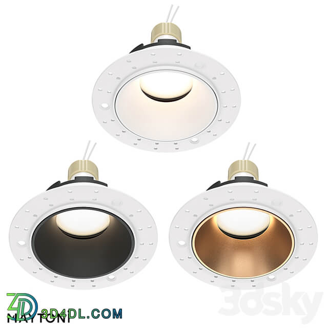 Recessed lamp Share DL051 U 2W; DL051 U 2WB; DL051 U 2WMG