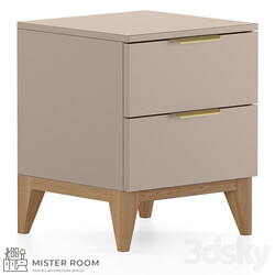 OM Mister Room Bedside Table DIAMOND WOOD DMW17 