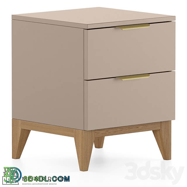 OM Mister Room Bedside Table DIAMOND WOOD DMW17