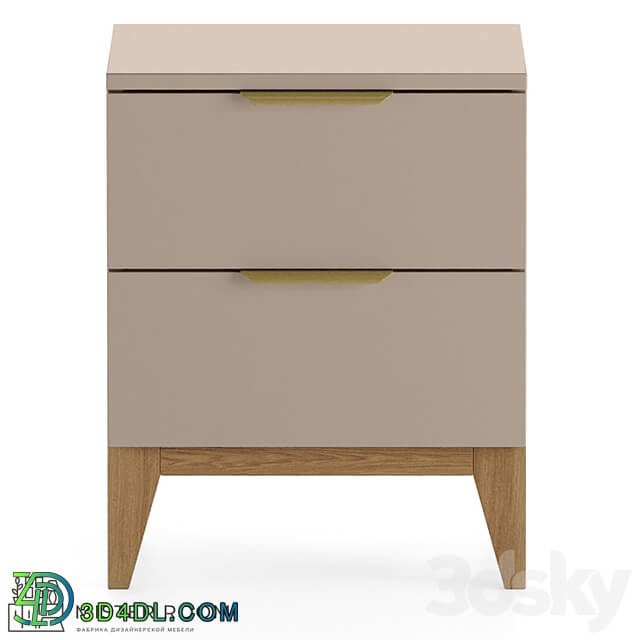 OM Mister Room Bedside Table DIAMOND WOOD DMW17