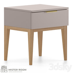 OM Mister Room Bedside Table DIAMOND WOOD DMW31 