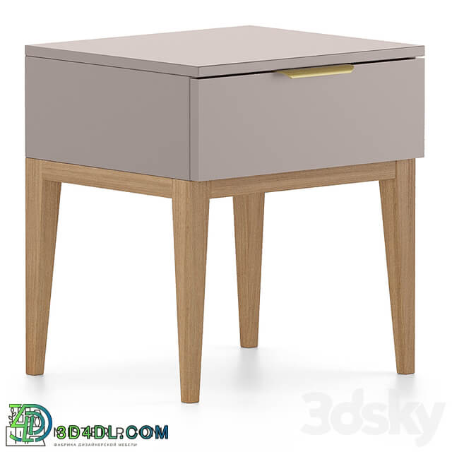 OM Mister Room Bedside Table DIAMOND WOOD DMW31