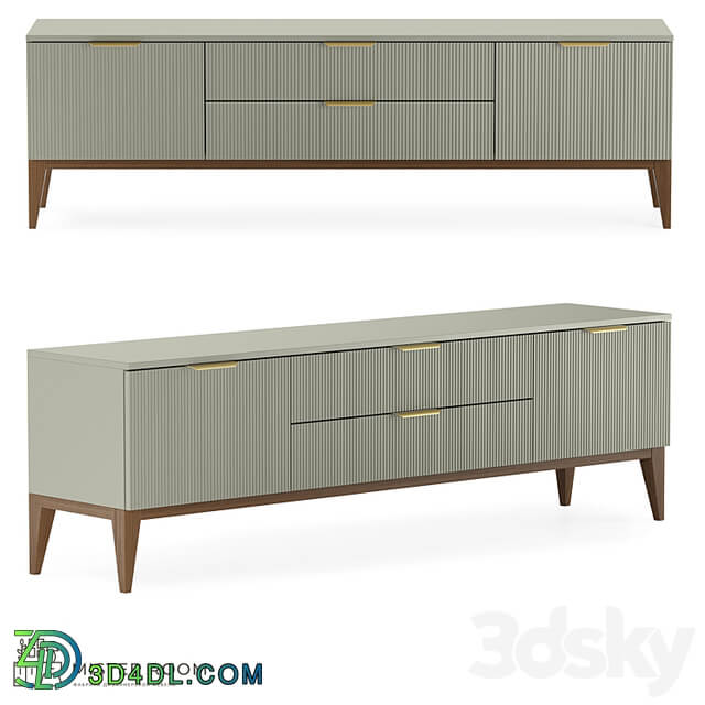 OM Mister Room TV bench DIAMOND WOOD DMW04