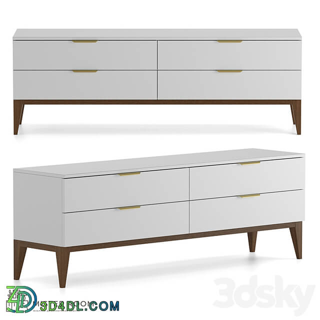 OM Mister Room TV bench DIAMOND WOOD DMW25