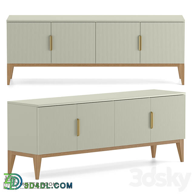 OM Mister Room TV bench DIAMOND WOOD DMW28