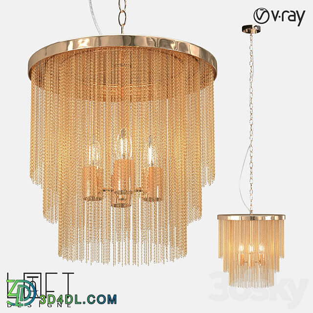 Suspension light LoftDesigne 4779 model