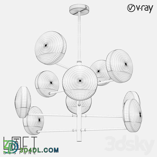 Suspension light LoftDesigne 8000 model