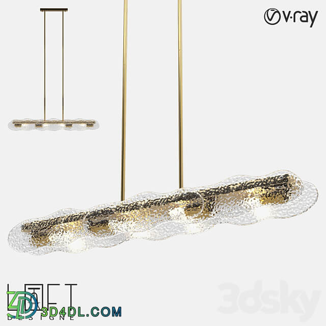 Suspension light LoftDesigne 8001 model