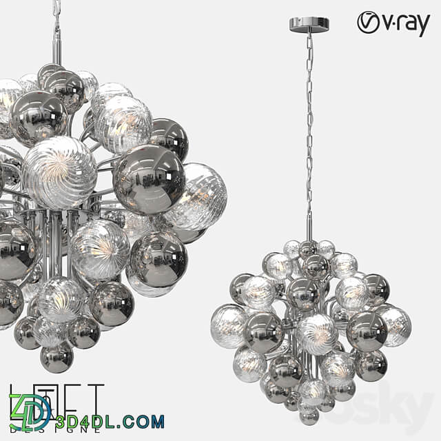 Suspension light LoftDesigne 8010 model