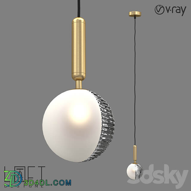 Suspension light LoftDesigne 8014 model