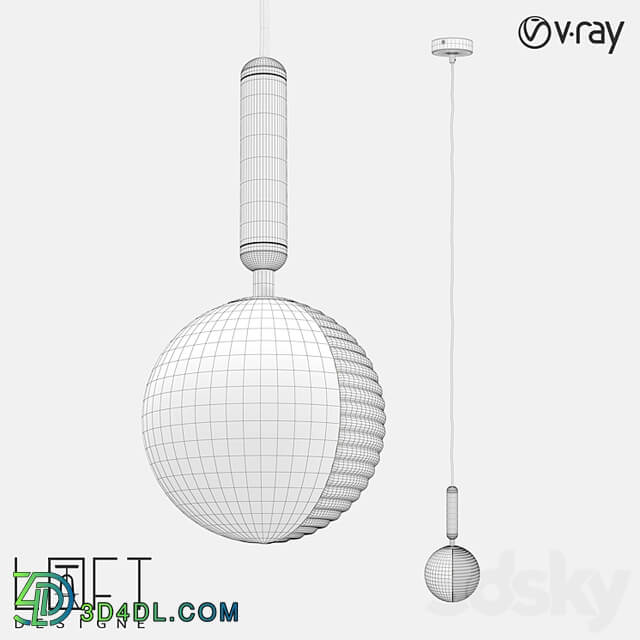 Suspension light LoftDesigne 8014 model