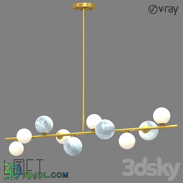 Suspension light LoftDesigne 8975 model