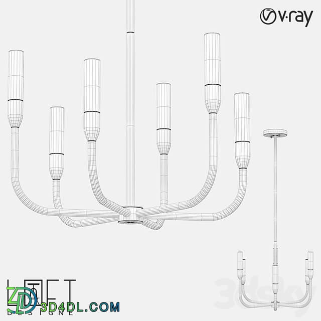 Suspension light LoftDesigne 8990 model