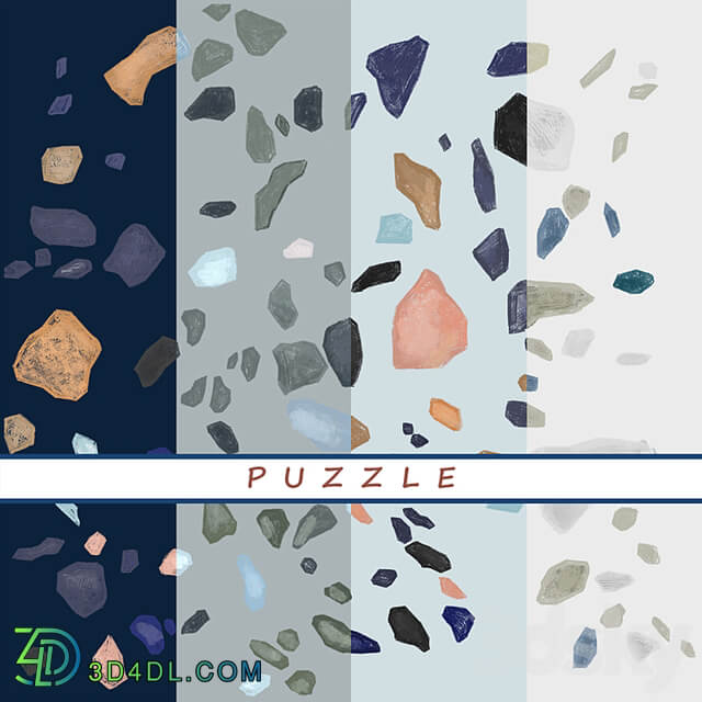 Designer wallpapers PUZZLE pack 5