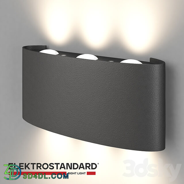 OM Outdoor LED luminaire Elektrostandard 1551 and 1555 TECHNO LED TWINKY