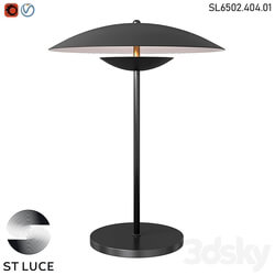 SL6502.404.01 Bedside lamp ST Luce Black/White LED OM 