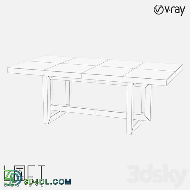 Table LoftDesigne 61622 model