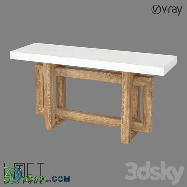 Console LoftDesigne 61623 model