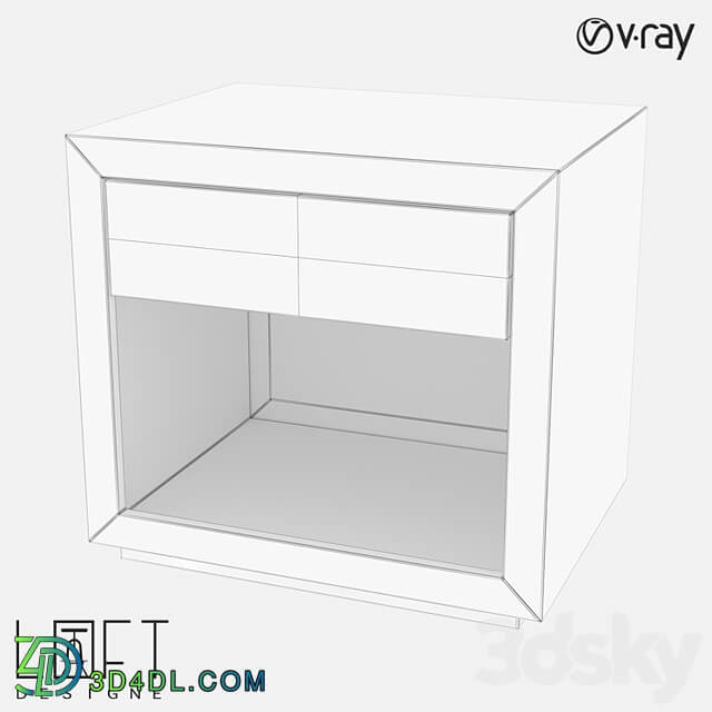 Nightstand LoftDesigne 80905 model