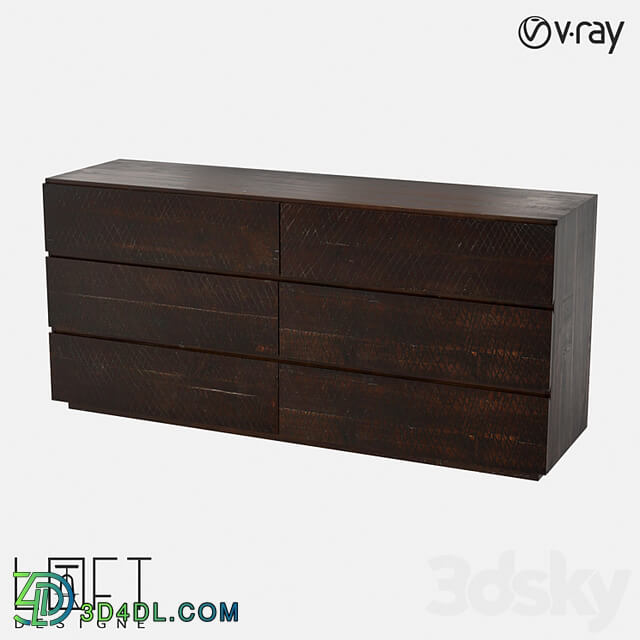 Chest of drawers LoftDesigne 80909 model