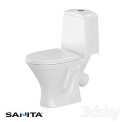 OM SANITA ATTICA Toilet compact 