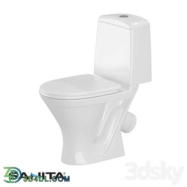 OM SANITA ATTICA Toilet compact