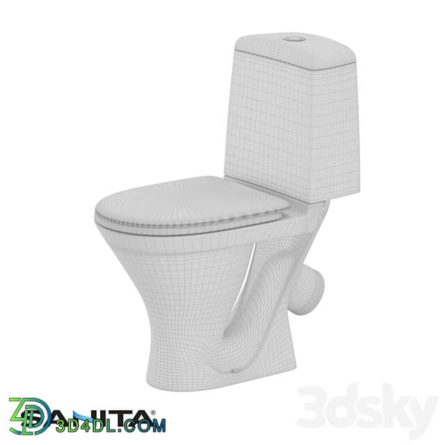 OM SANITA ATTICA Toilet compact