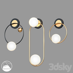 LampsShop.com B4396 Sconce Double Set 