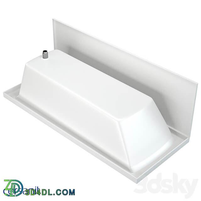 Rectangular bathtub Cersanit Nature 170X70 A64244