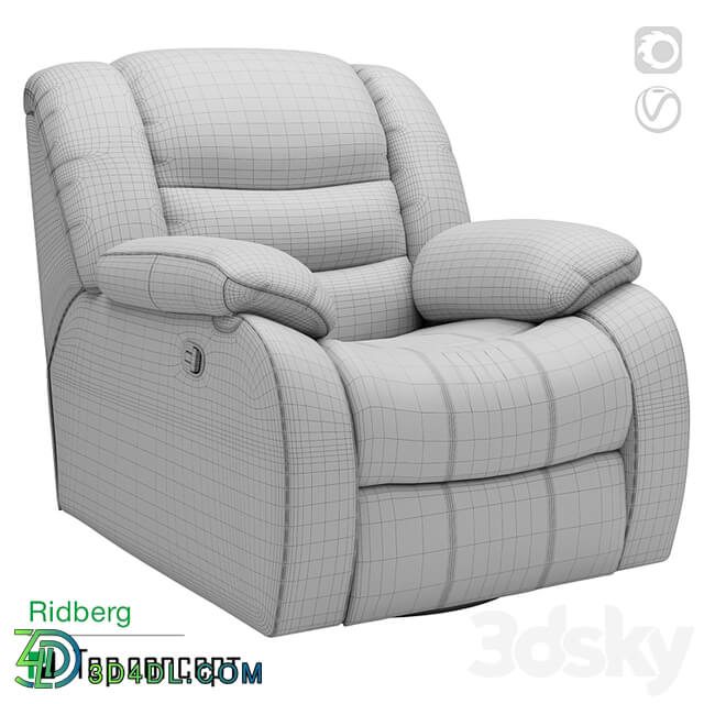 Recliner armchair Ridberg