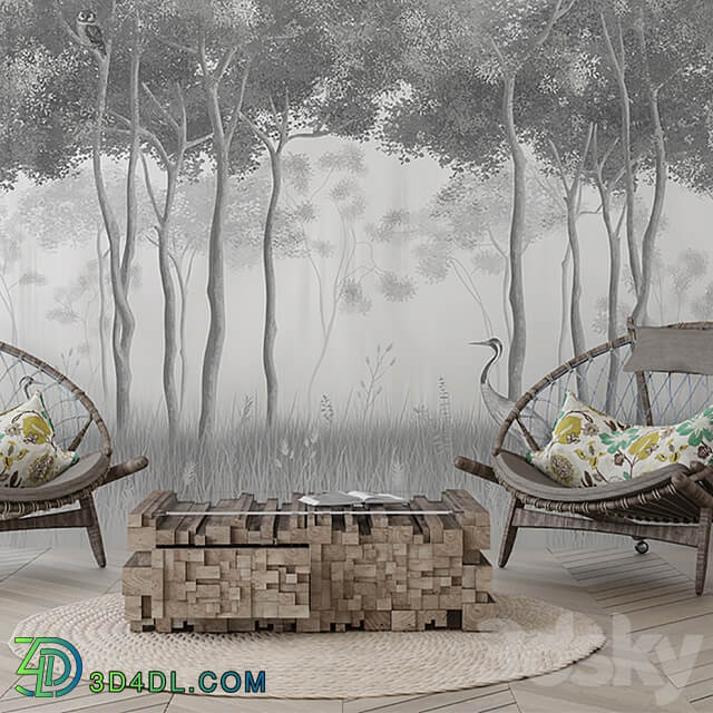 ArtFresco Wallpaper Designer seamless wallpaper Art. Fo 165, Fo 166, Fo 167, Fo 168 OM