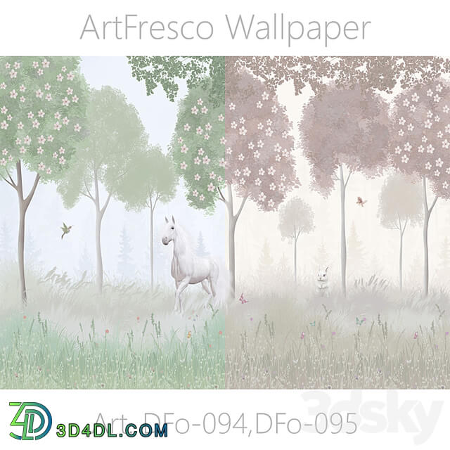 ArtFresco Wallpaper Designer seamless wallpaper Art. DFo 094,DFo 095 OM