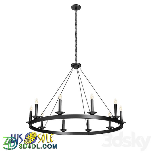 OM Hanging chandelier Lussole LSP 8735