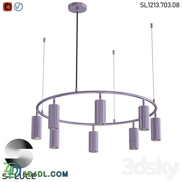 SL1213.703.08 Pendant lamp ST Luce Gray OM